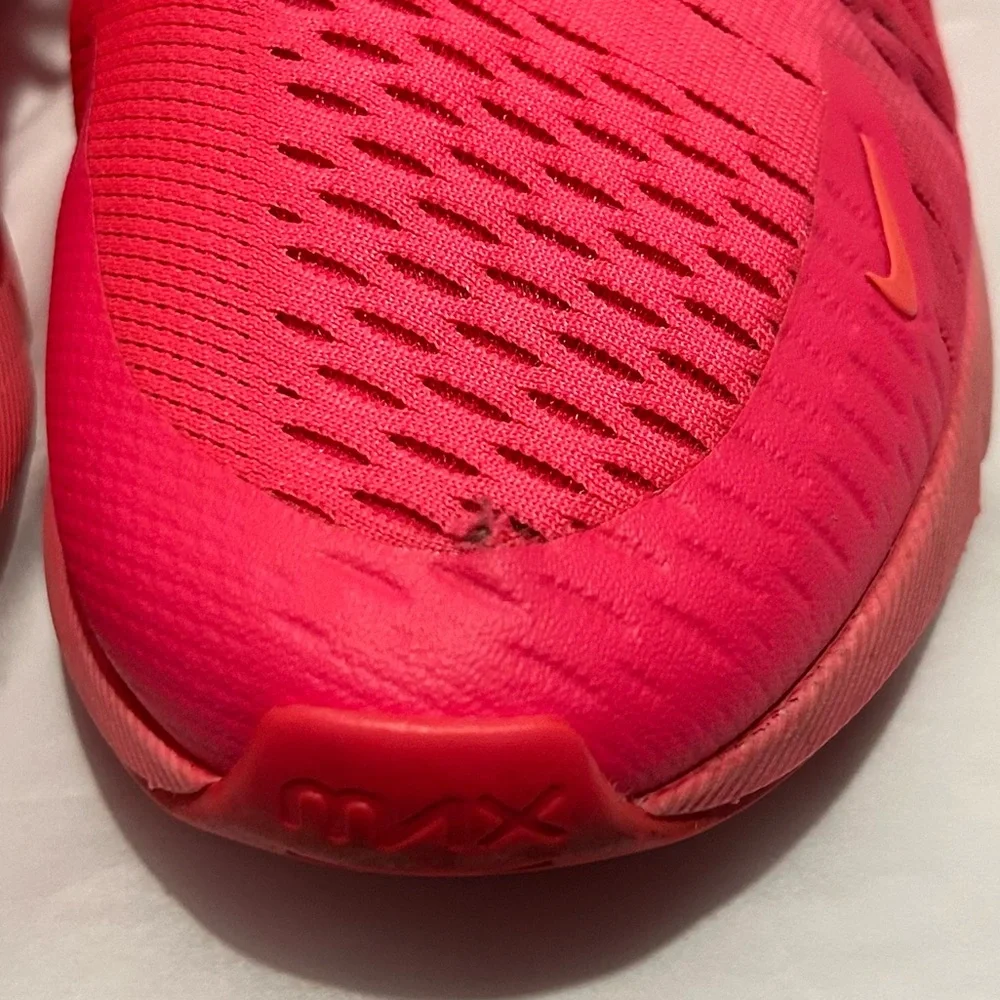 Nike‎ Air 270s Triple University Women's Bold Pink Sneakers  colorful athleisure